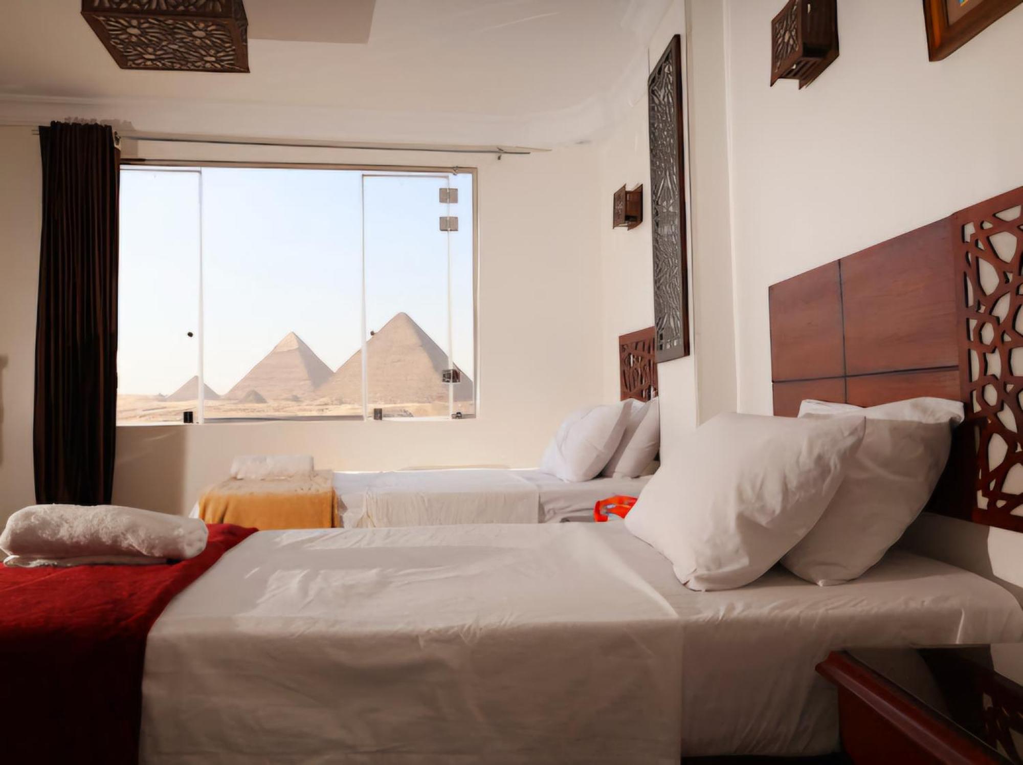 Hotel Oscar Pyramids View Nazlet el-Sîsi Habitación foto